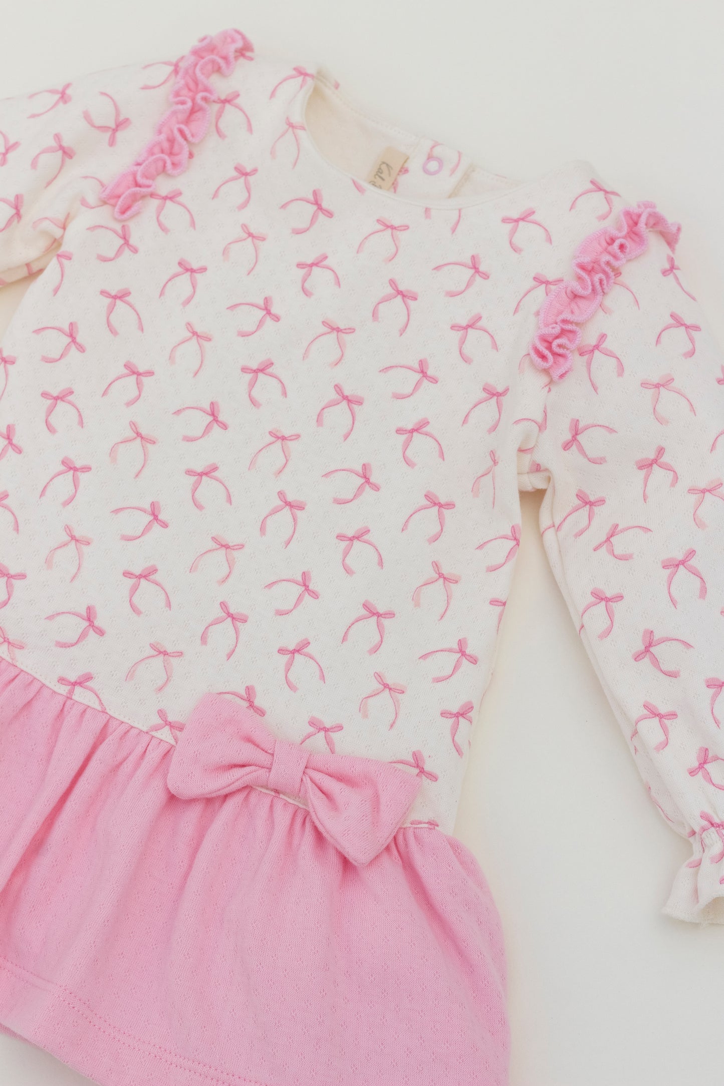 Pink bows dress