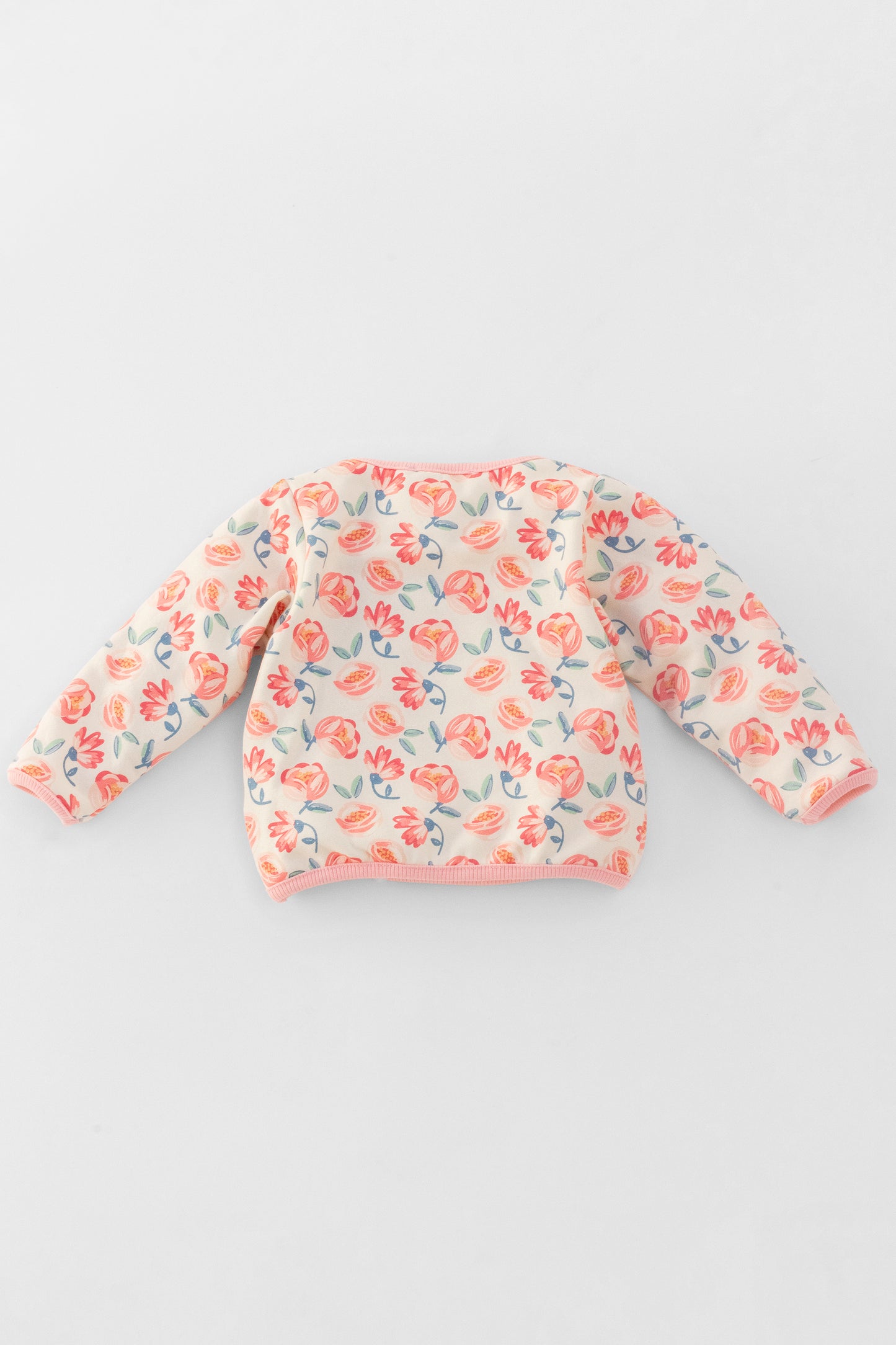 Organic sweatshirt floral