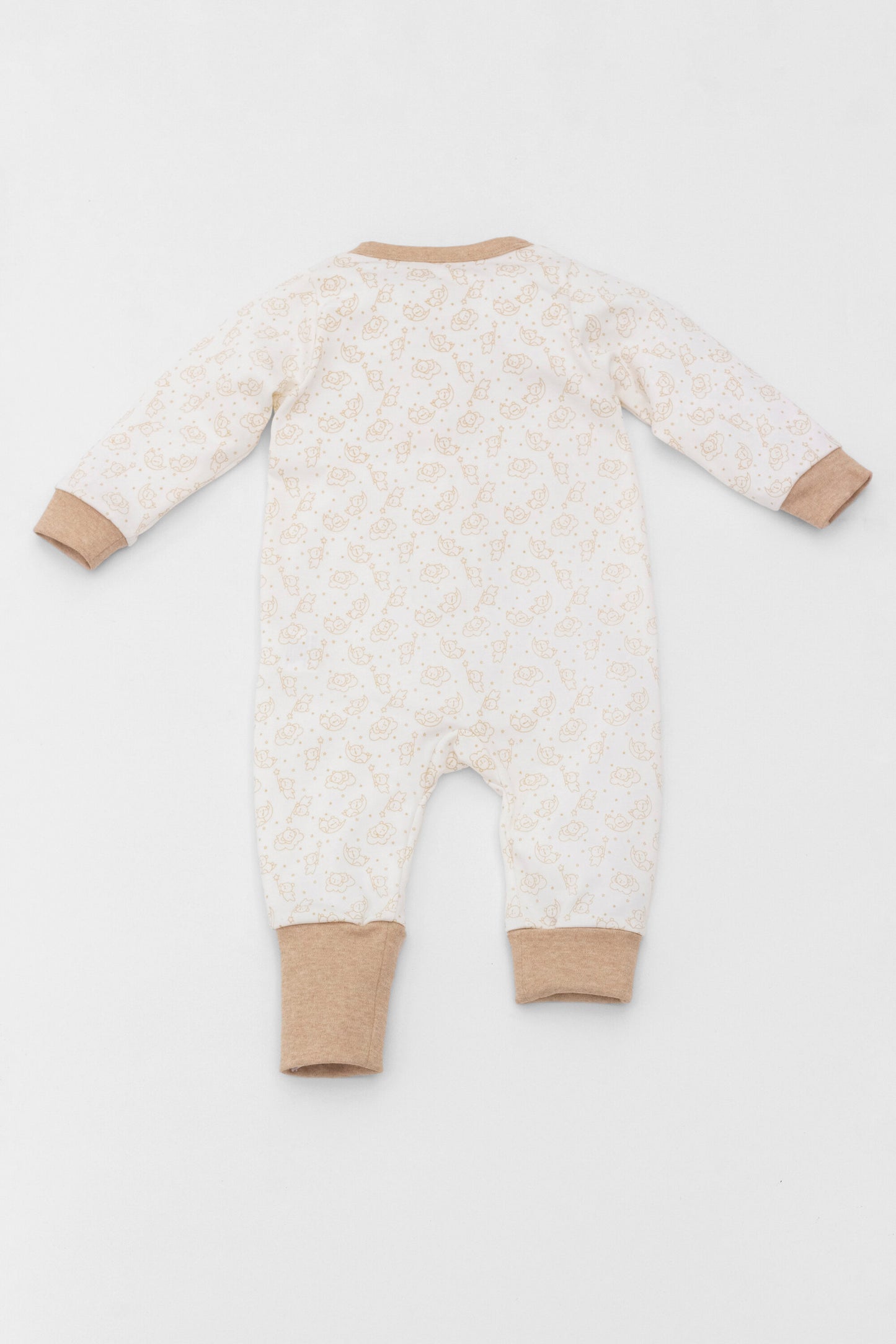 Organic one-piece footless pajamas bears