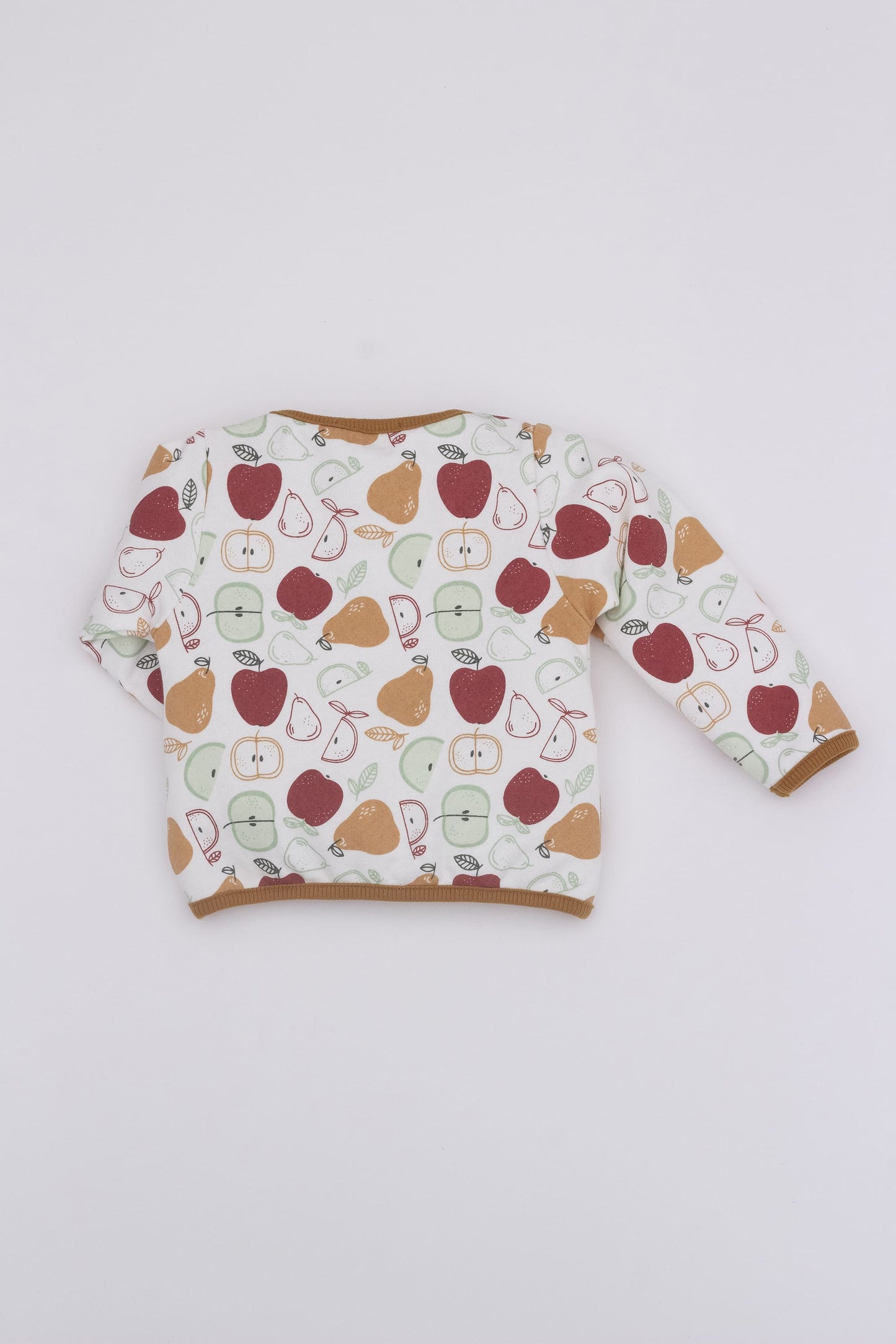 Organic sweatshirt apples