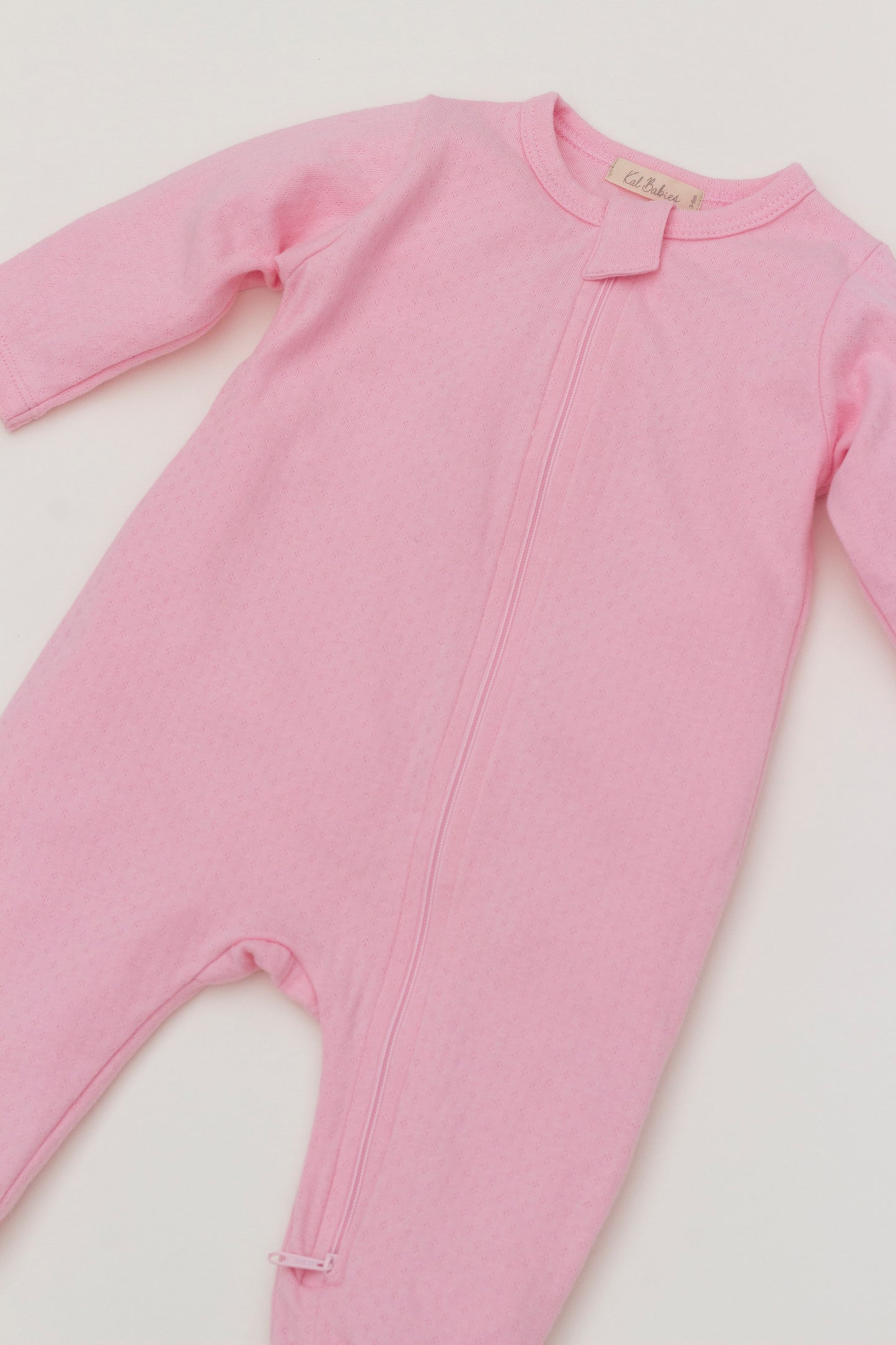 Sweet pink one piece pajama