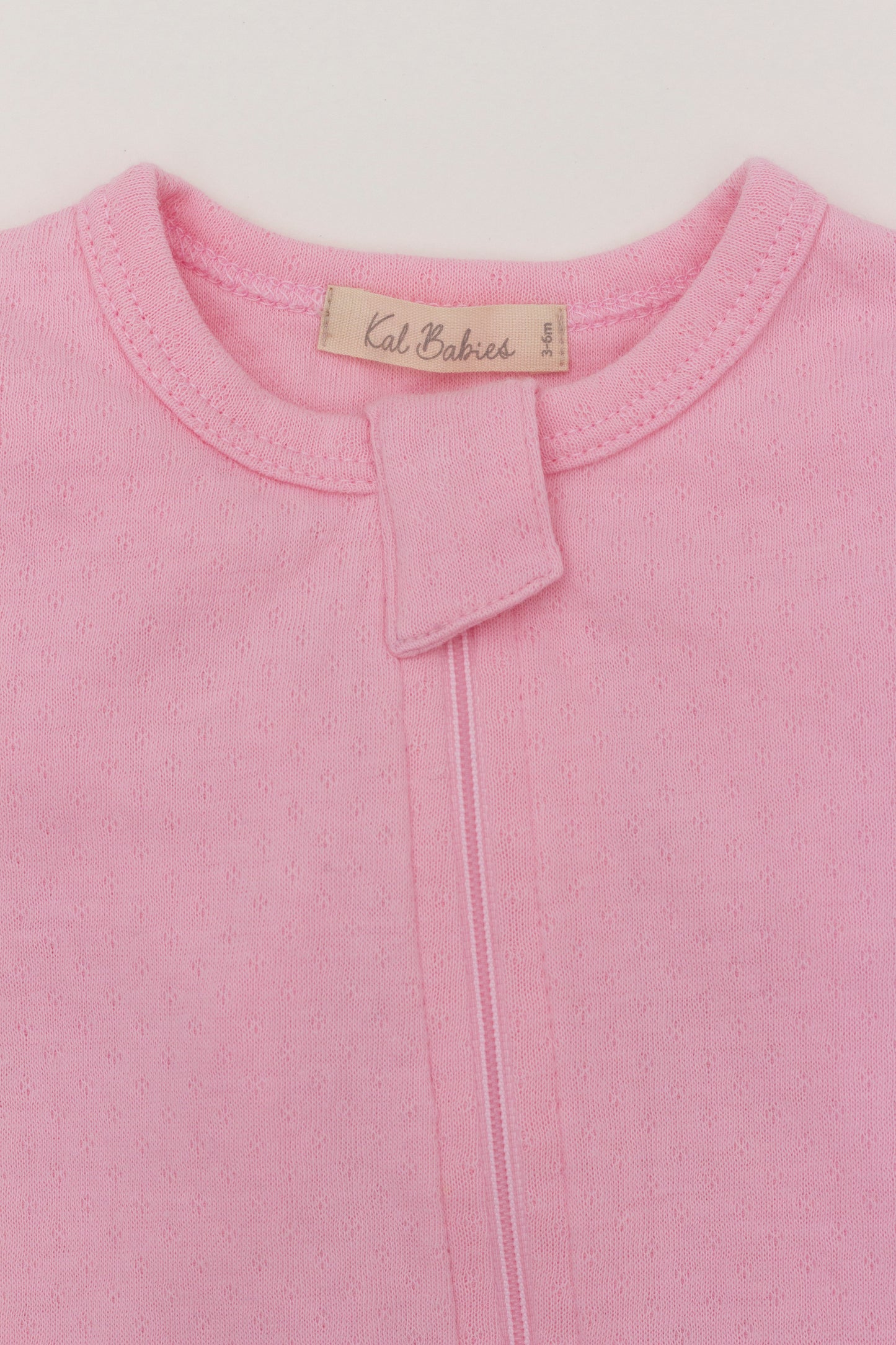 Sweet pink one piece pajama