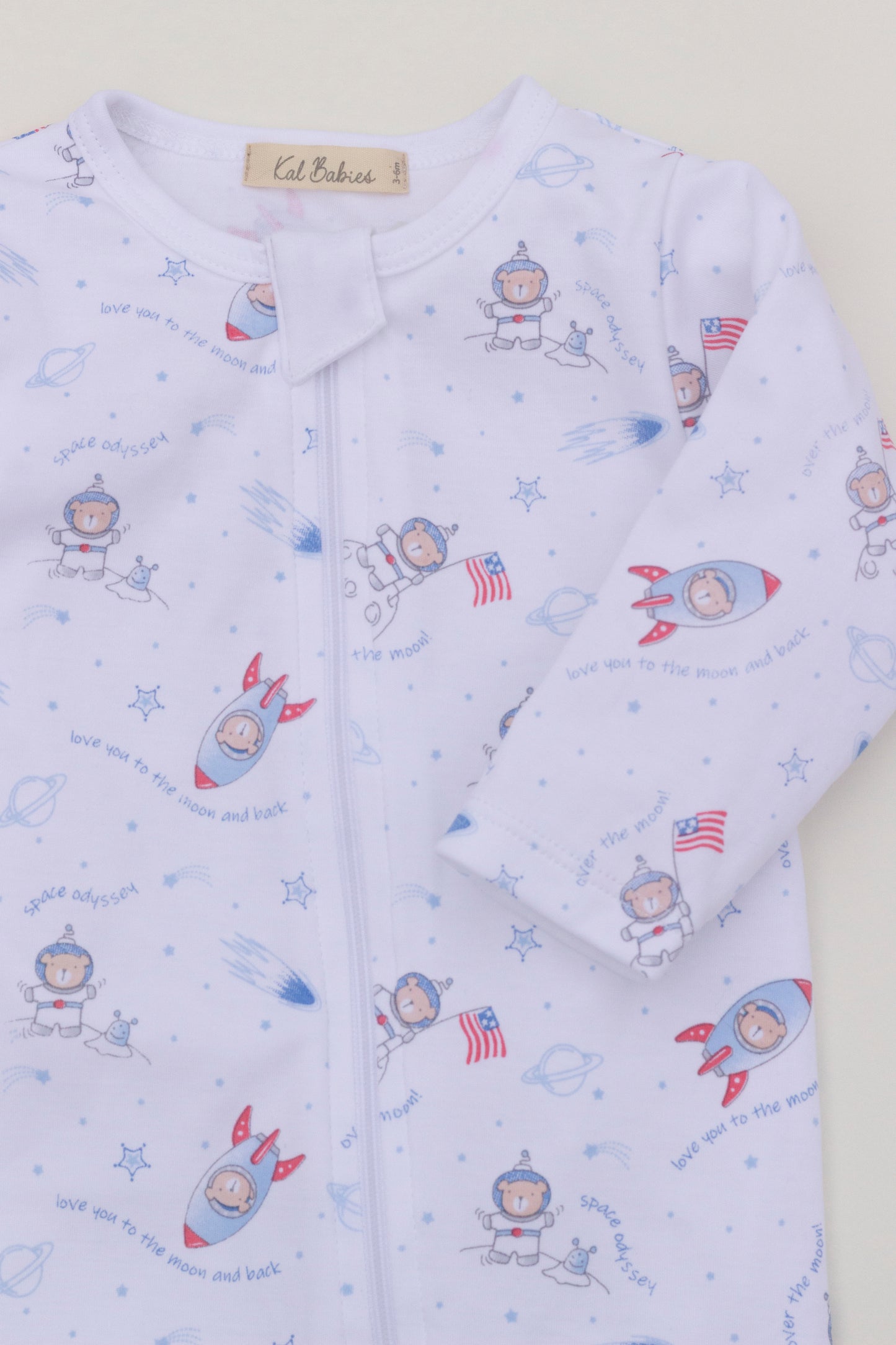 Space Odyssey Convertible romper -sleeper