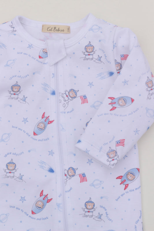 Space Odyssey Convertible romper -sleeper