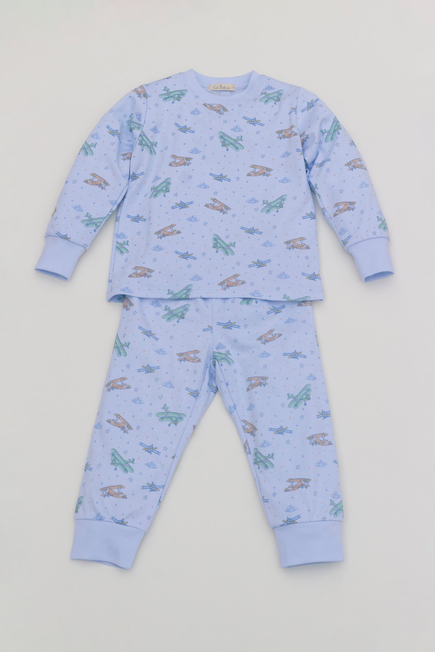 Little Aviator Pima cotton set