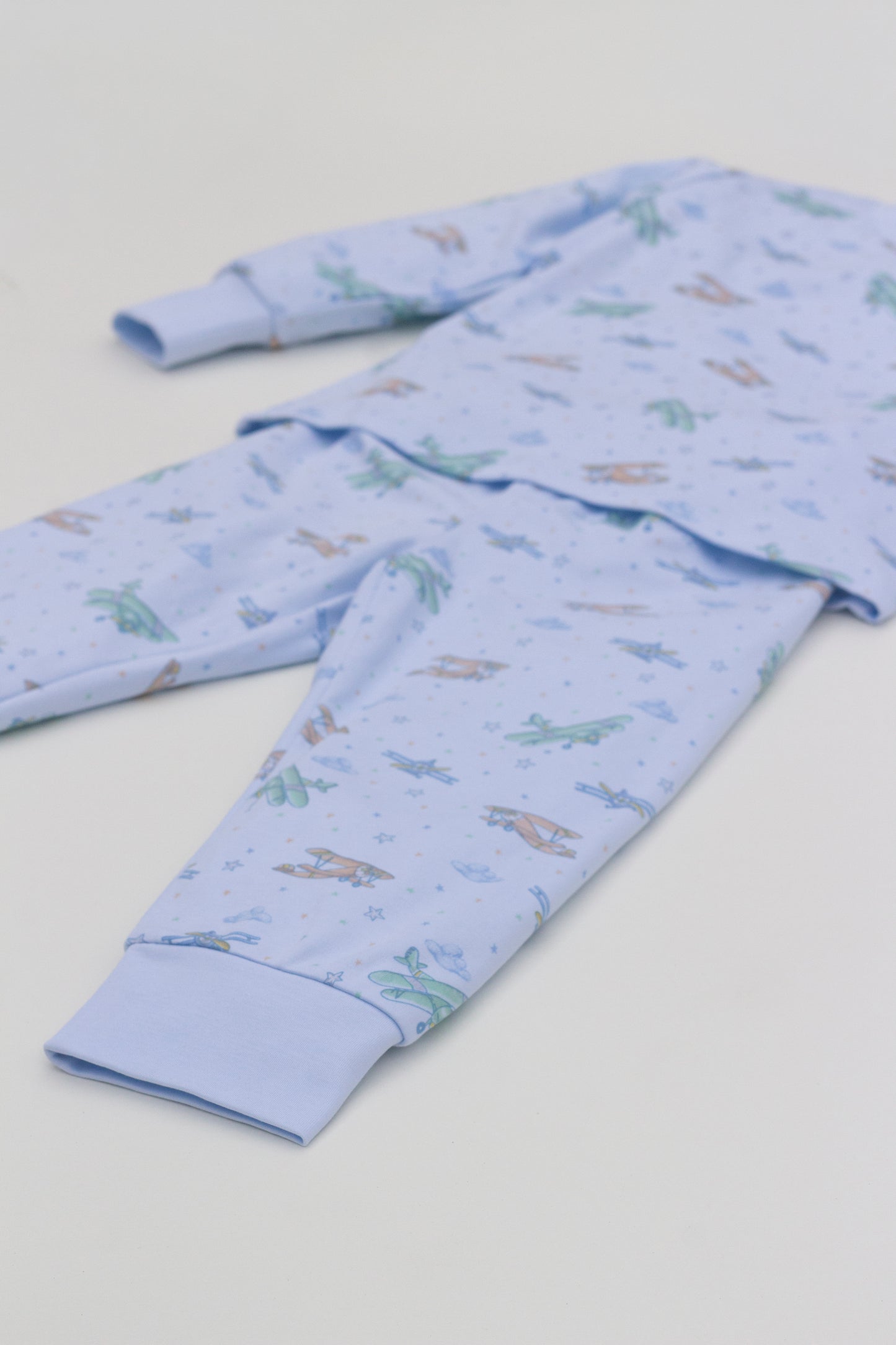 Little Aviator Pima cotton set