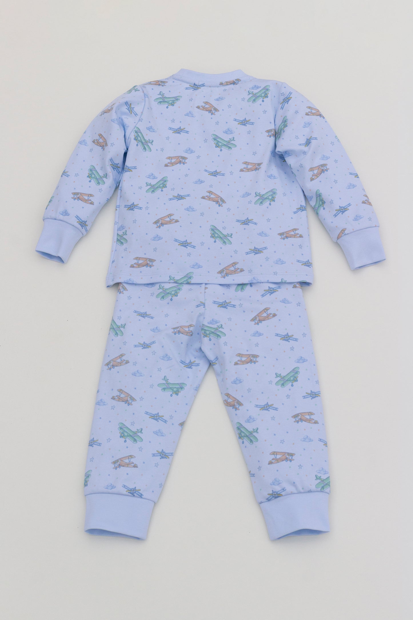 Little Aviator Pima cotton set