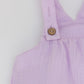 Lavender  muslin overalls