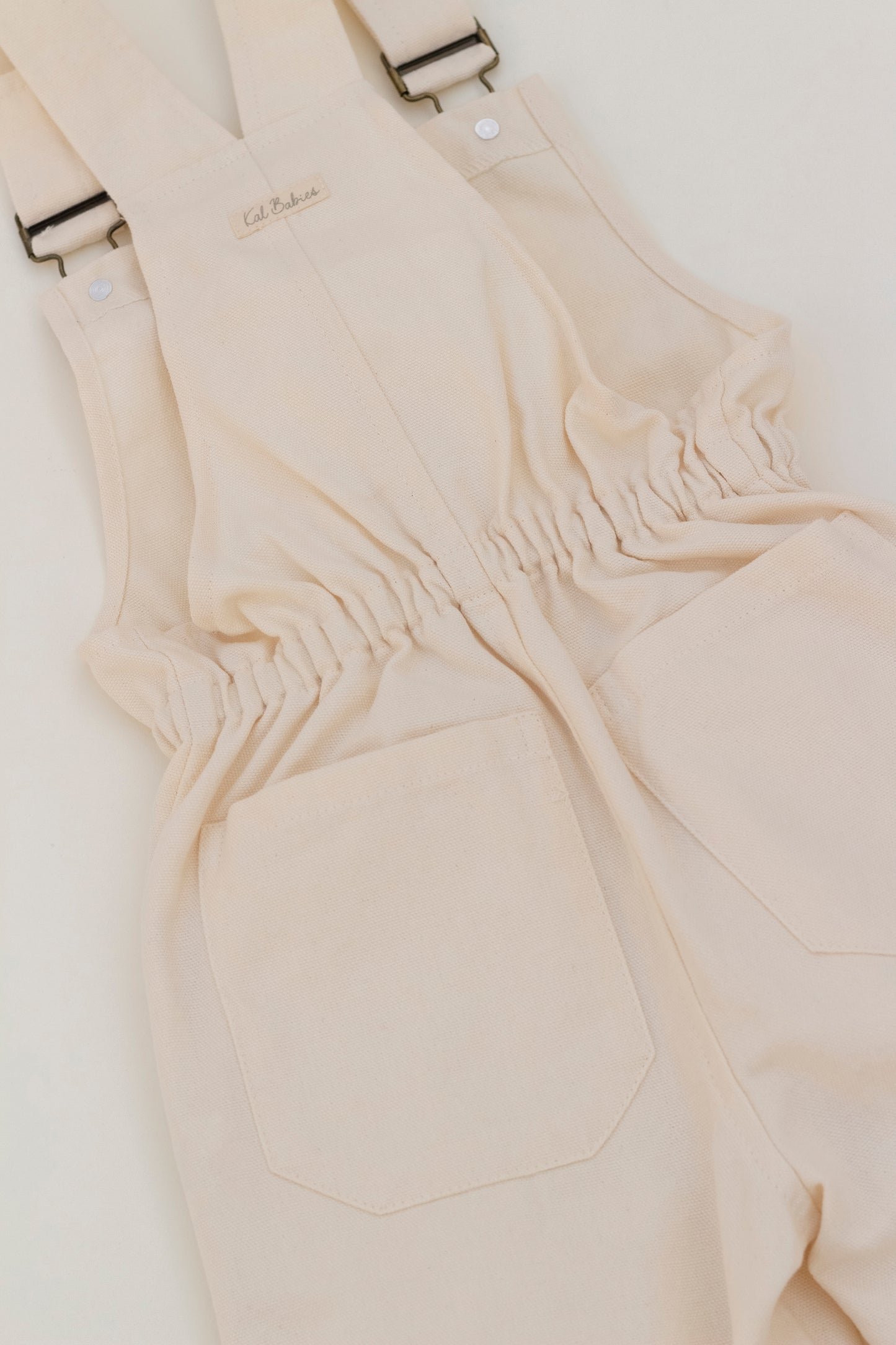 Overall Ivory with  embroidered flowers