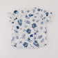 Kai's crew neck shirt with matching short set