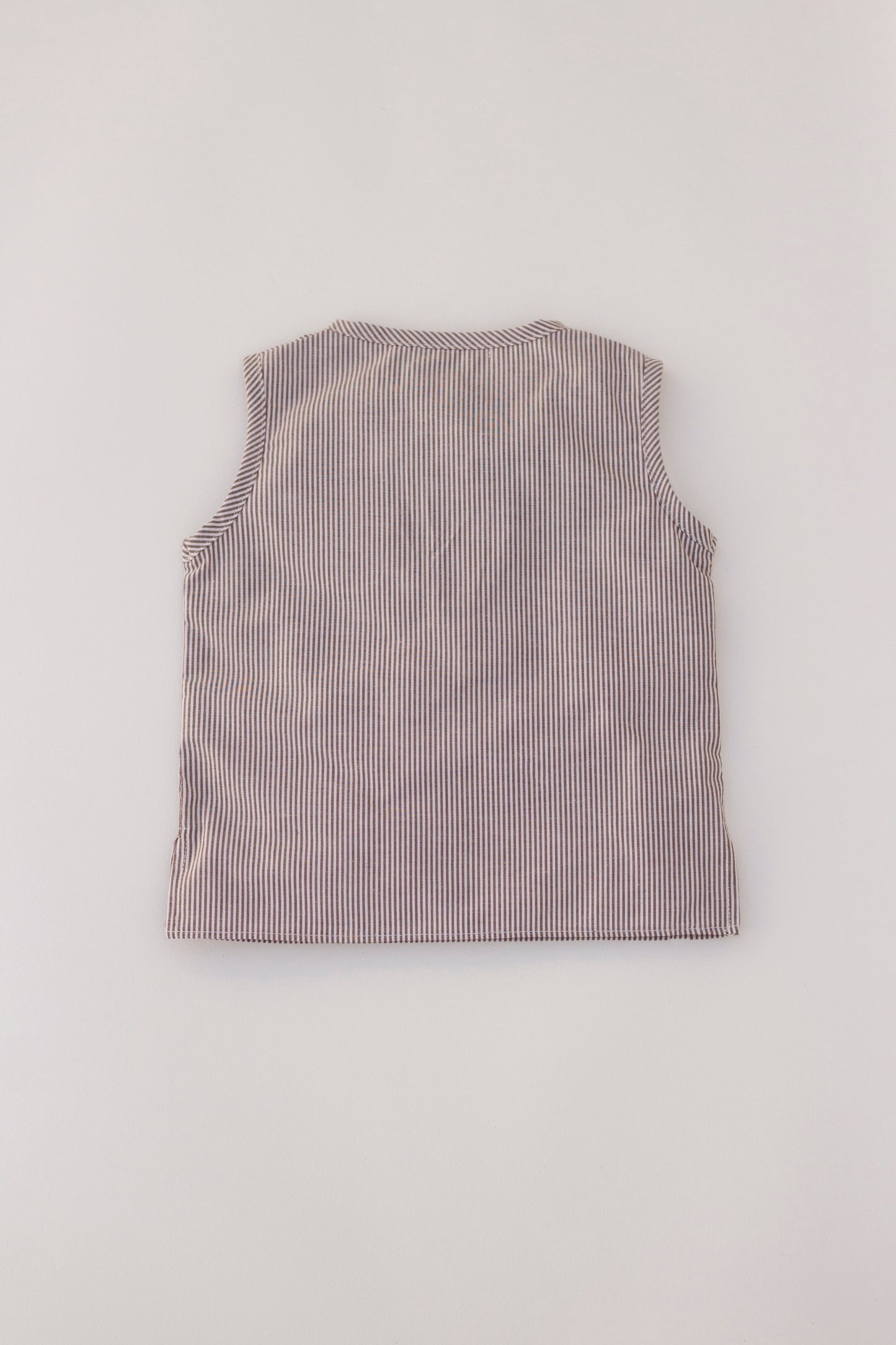 Luka's tank top with linen short set