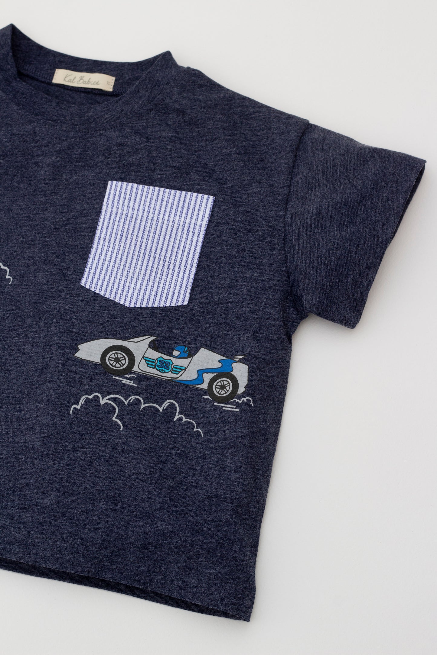 Race car oversize T-shirt set