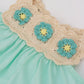 Mint green romper Emma