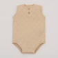 Knitted romper Beige