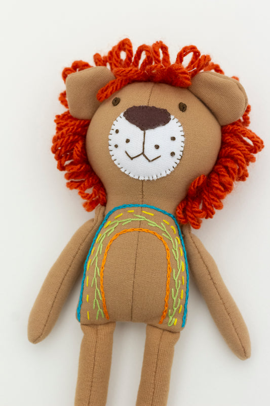 Lion- handmade doll