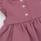 Organic jumperskirt  pink fleece
