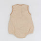 Striped sleeveless bubble