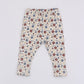 Organic leggings geometric print