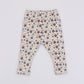 Organic leggings geometric print