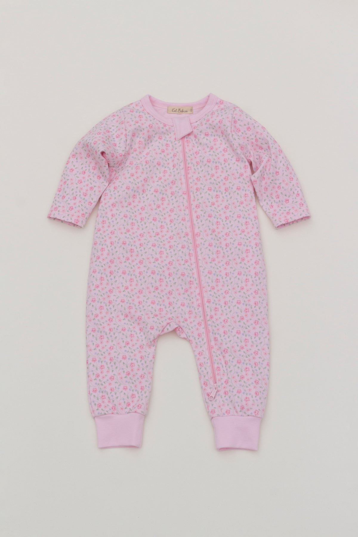 Sweet Meadow Zipper Romper