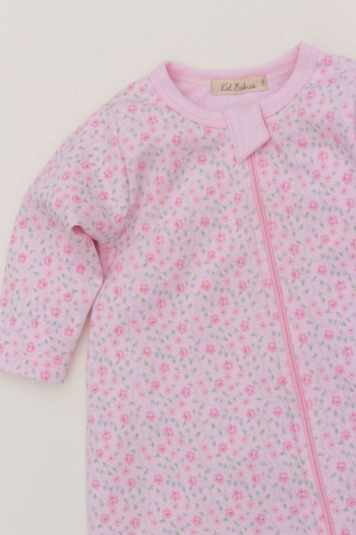 Sweet Meadow Zipper Romper