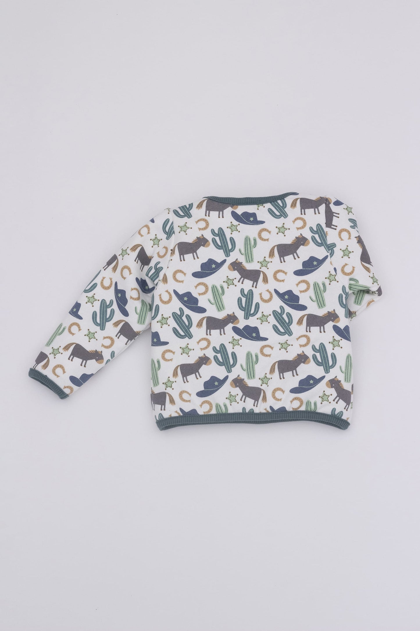 Organic sweatshirt western
