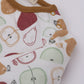 Organic sweatshirt apples
