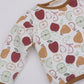 Organic sweatshirt apples